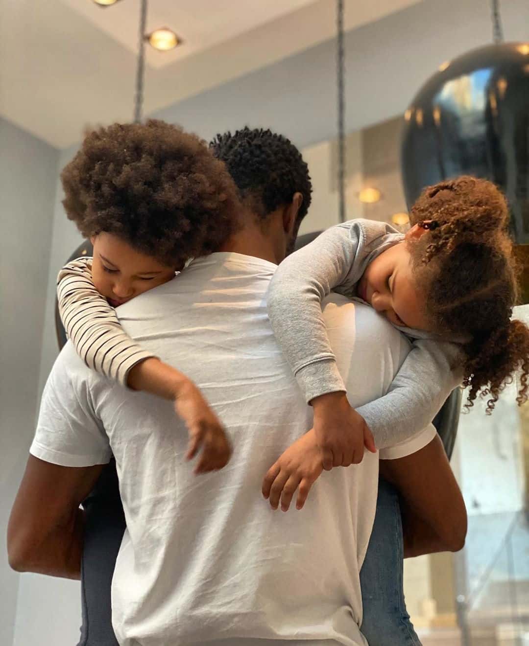 "At the end of the day, that's all that matters" - Mikel Obi shows off beautiful twin daughters