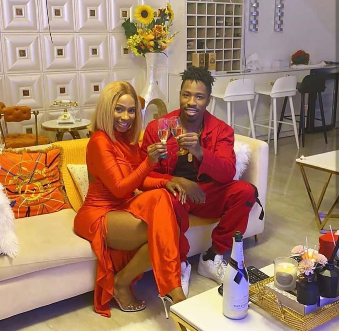 "Love is drama filled but we love it" - Mercy Eke shares romantic video with lover, Ike