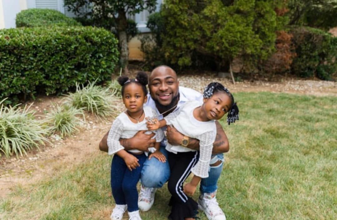 Davido's daughters, Imade and Hailey serve 'sibling goals' in new video