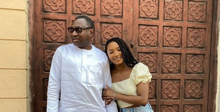 Femi Otedola replies a follower who indicated interest in dating his daughter Temi Otedola
