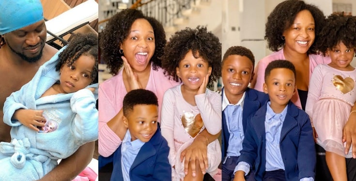 Paul Okoye's wife, Anita Celebrates 'International Family Day' With Her Kids (Photos)