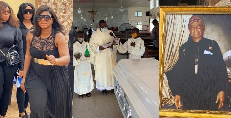 Photos/Video From Destiny Etiko's Father's Burial 