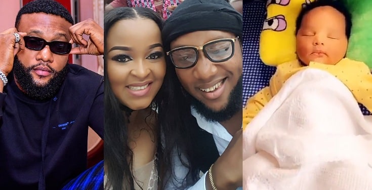 Singer Kcee's Wife, Ijeoma Shares Adorable Video Of Her Newborn Son