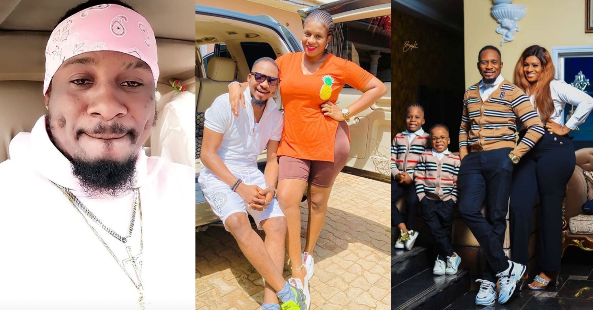 Wife pens down eulogies to celebrate her husband and actor, Jnr Pope's birthday