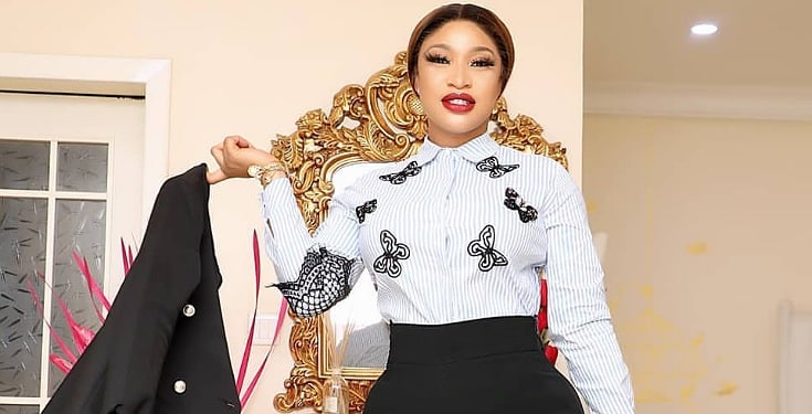 "Thanks to everyone who removed food from my table" - Tonto Dikeh writes 