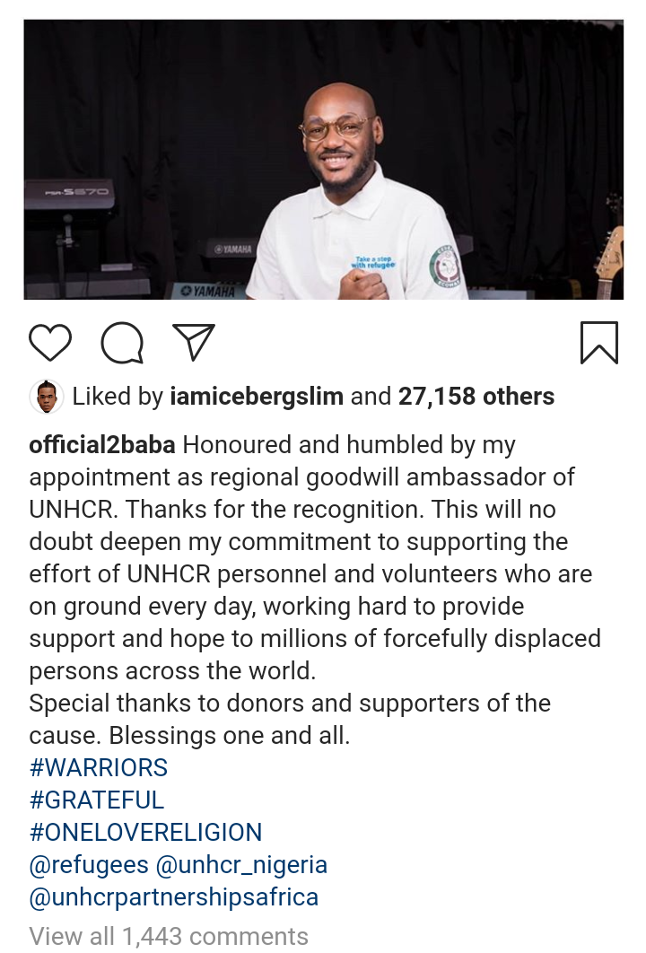 United Nations Appoints 2Face