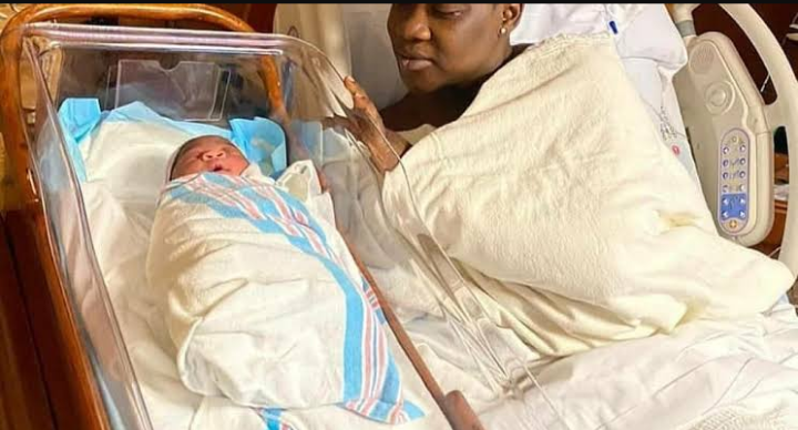 Mercy Johnson sings for her baby