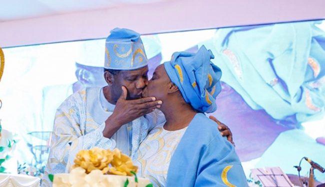 Pastor Adeboye celebrates wife