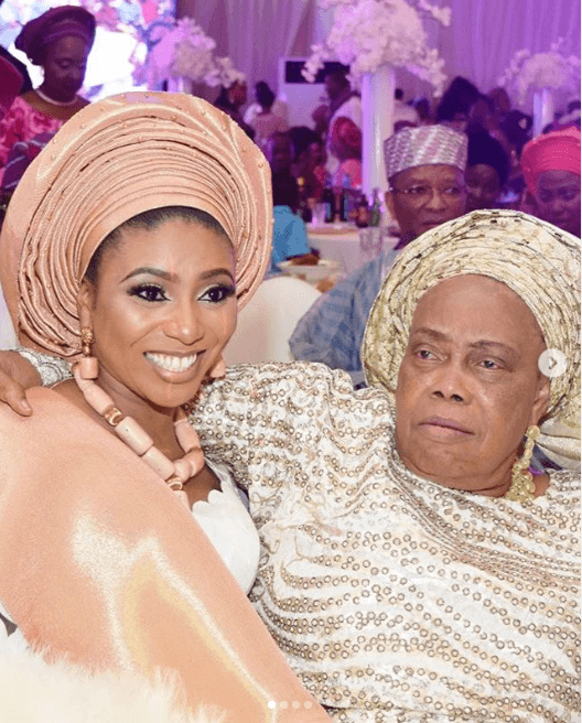 Stephanie Coker loses mother in-law