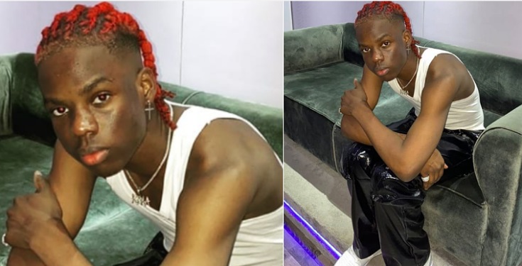 "Your mama no give you food?" Fans react as Rema shares new photo