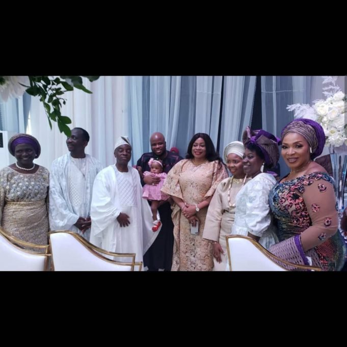 Sinach and her daughter Rhoda at wedding