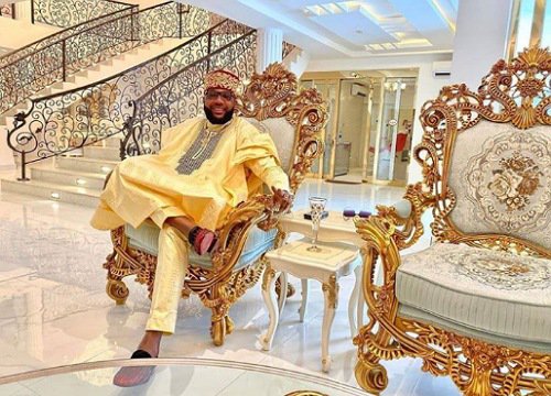 E-Money shows off interiors of his mansion