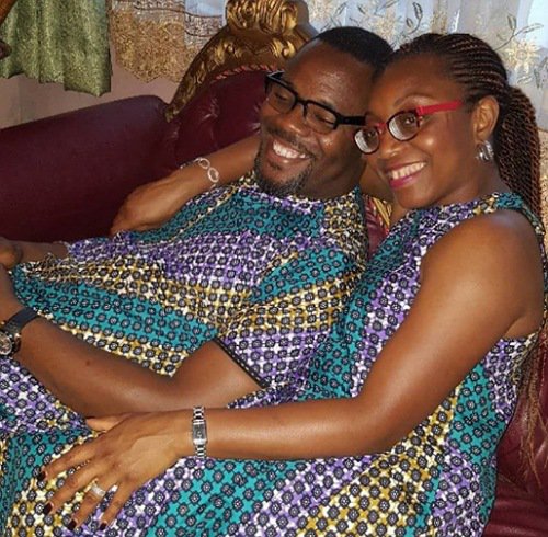 Okey Bakassi and wife anniversary