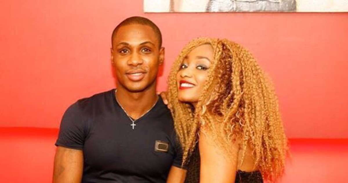 odion ighalo and his wife, sonia ighalo