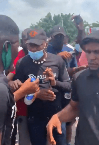 Sowore chased out of #EndSARS protest
